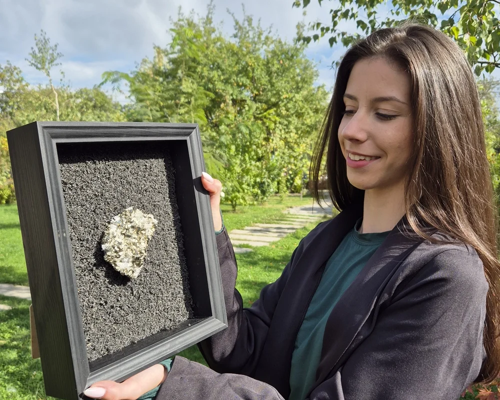 Картина с кристали № 2 и Ванеса