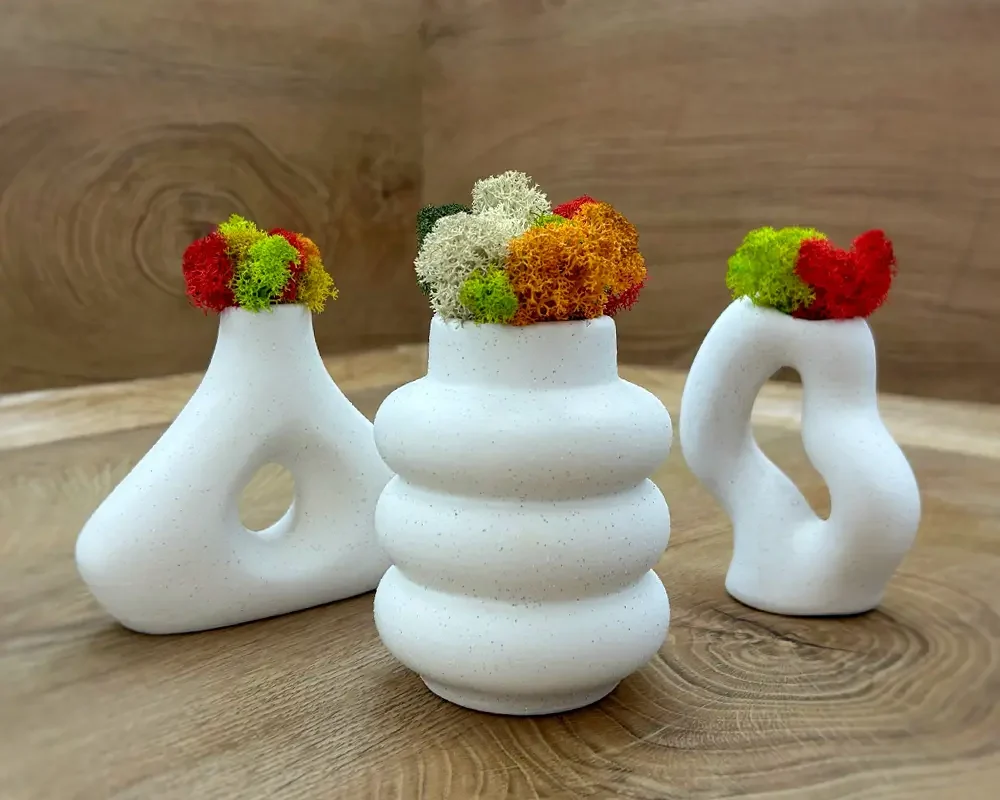 Фантазия, сет от 3 кашпи